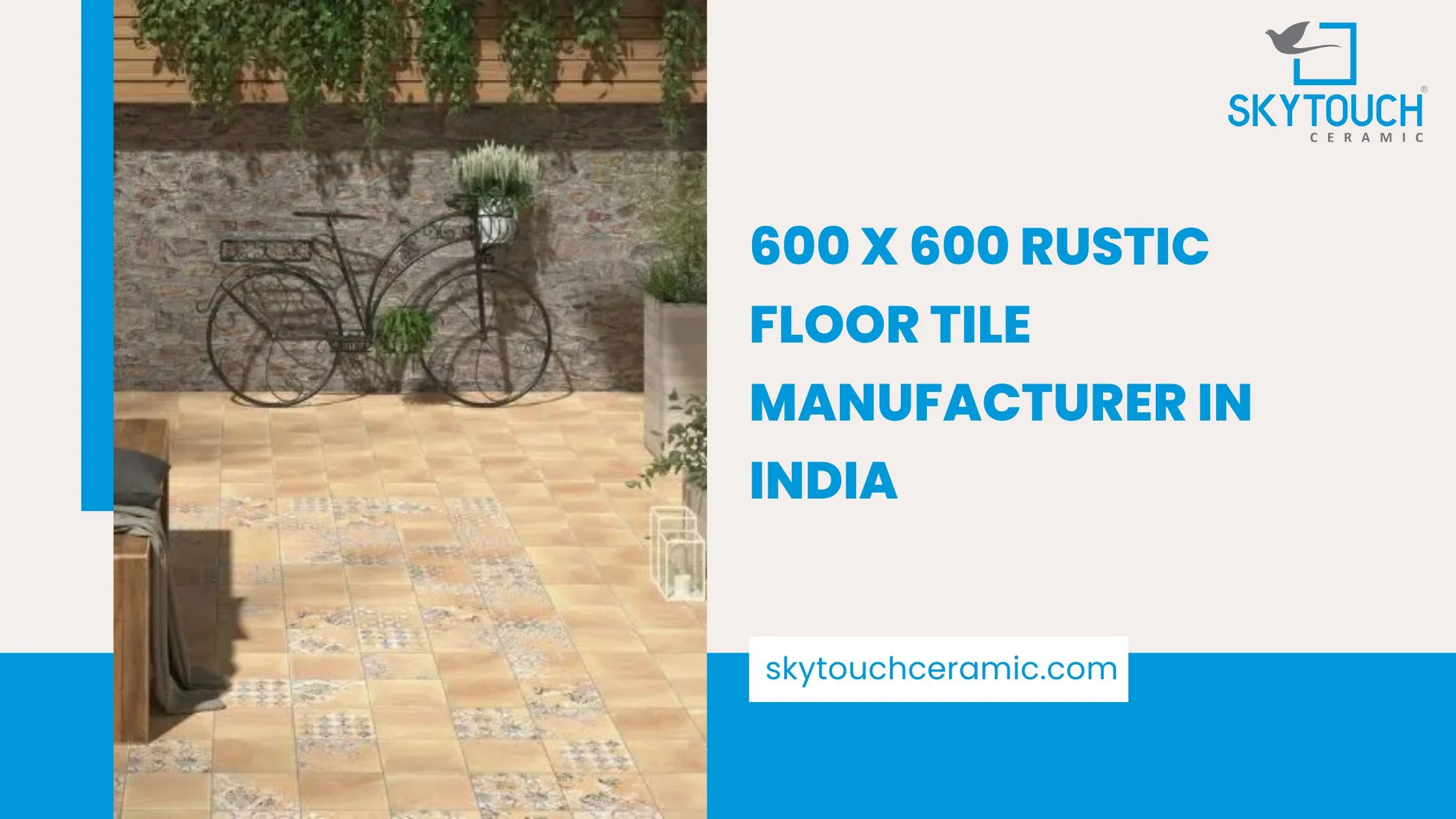 600 x 600 Rustic Floor Tile Manufacturer in India